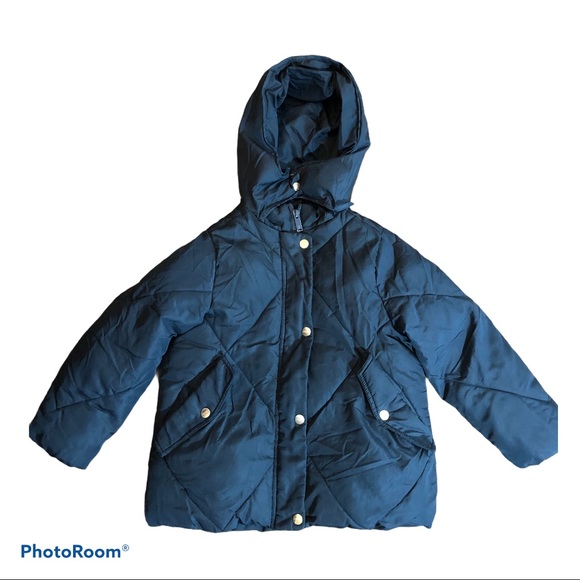 Zara Other - Zara girls Navy puffer coat jacket size 8